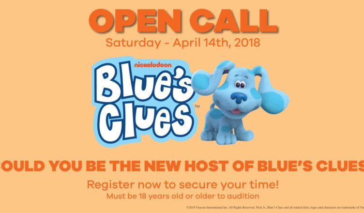 blues clues open call