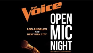 the voice open mic night casting