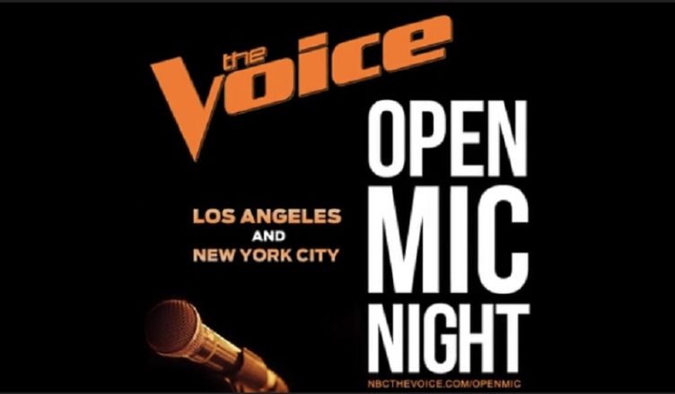 the voice open mic night casting