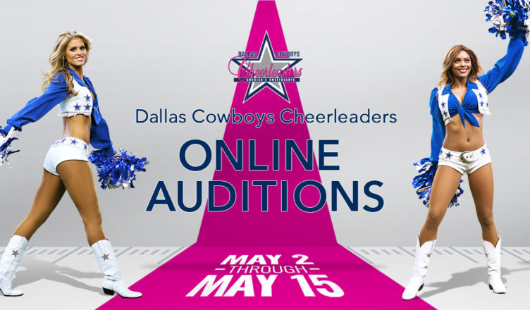 dallas cowboys cheerleaders virtual auditions