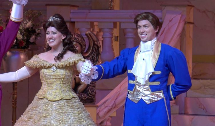 beauty and the beast live on stage